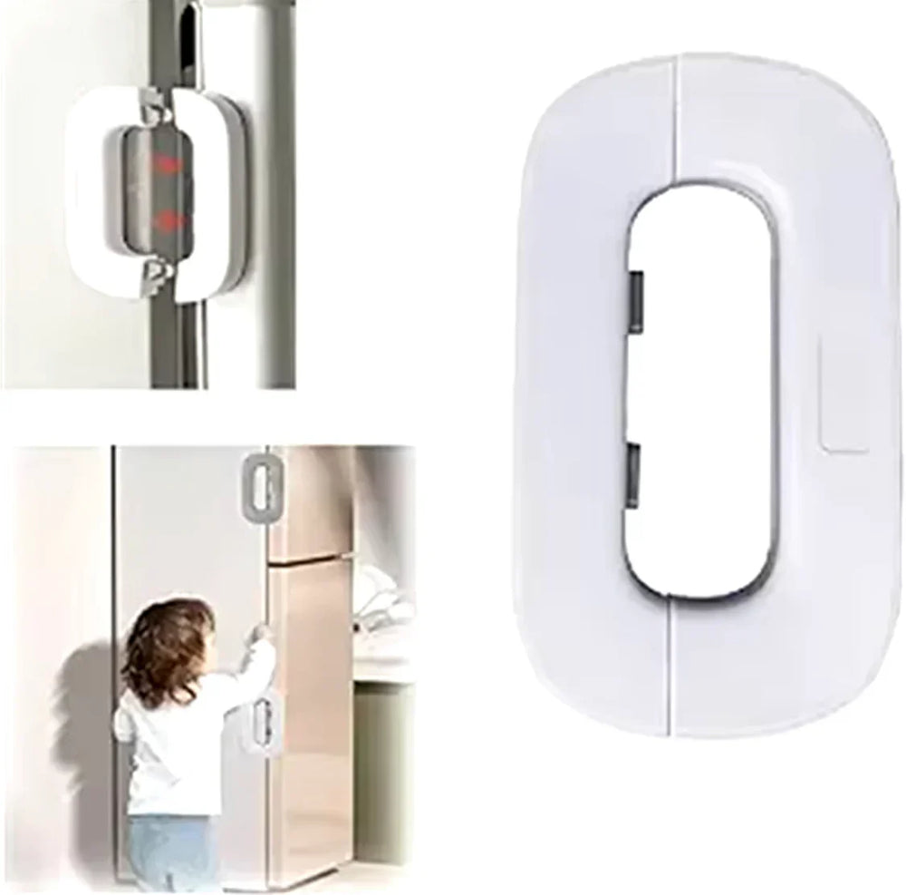 Multifunctional Fridge Door Drawer Lock, Household Refrigerator Lock, Baby Security Cabinet Lock