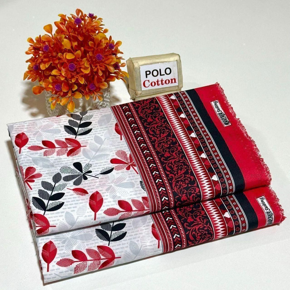 POLO COTTON PRINTED 2PC [ SALE OFFER ] PC-566