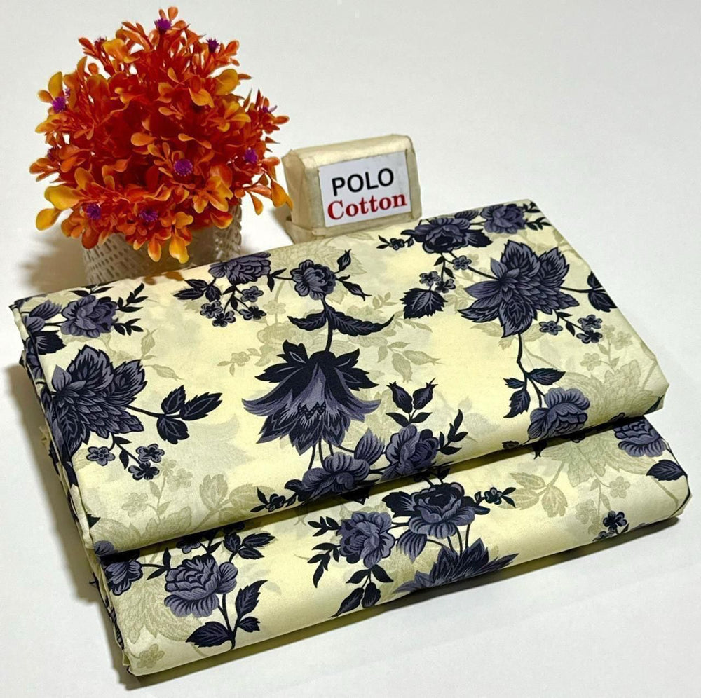 POLO COTTON PRINTED 2PC [ SALE OFFER ] PC-520