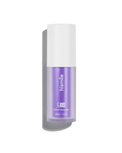 Hismile v34 Colour Corrector Serum Purple Teeth Whitening & Stain Removal